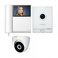 Комплект домофона  Commax CDV-43K2 и Commax DRC-41M White + камера