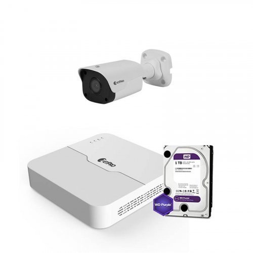 IP комплект видеонаблюдения ZetPro IP-2M-1OUT-Lite
