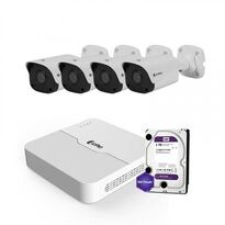 IP комплект видеонаблюдения ZetPro IP-2M-4OUT-Lite