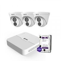 IP комплект видеонаблюдения ZetPro IP-2M-3DOME-Lite