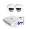 IP комплект видеонаблюдения ZetPro IP-8M-2DOME-Pro
