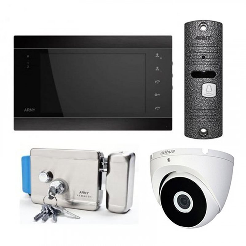 

Комплект домофона arny avd-720m wi-fi и arny avp-05 new + камера + arny rim ss