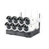 IP комплект видеонаблюдения Partizan Outdoor Wireless Kit 2MP 8xIP v1.0