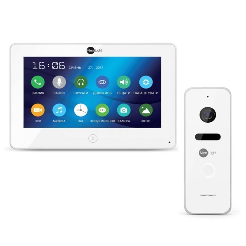 

Комплект домофона neolight alpha hd и neolight optima fhd