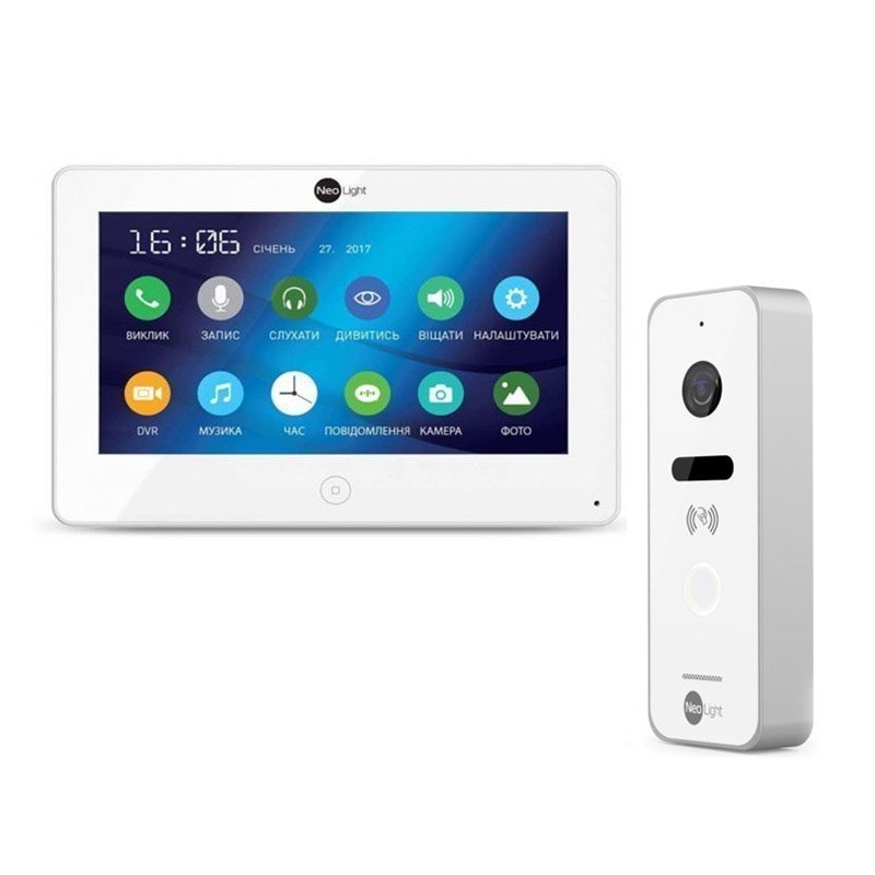 

Комплект домофона neolight alpha hd и neolight optima id fhd