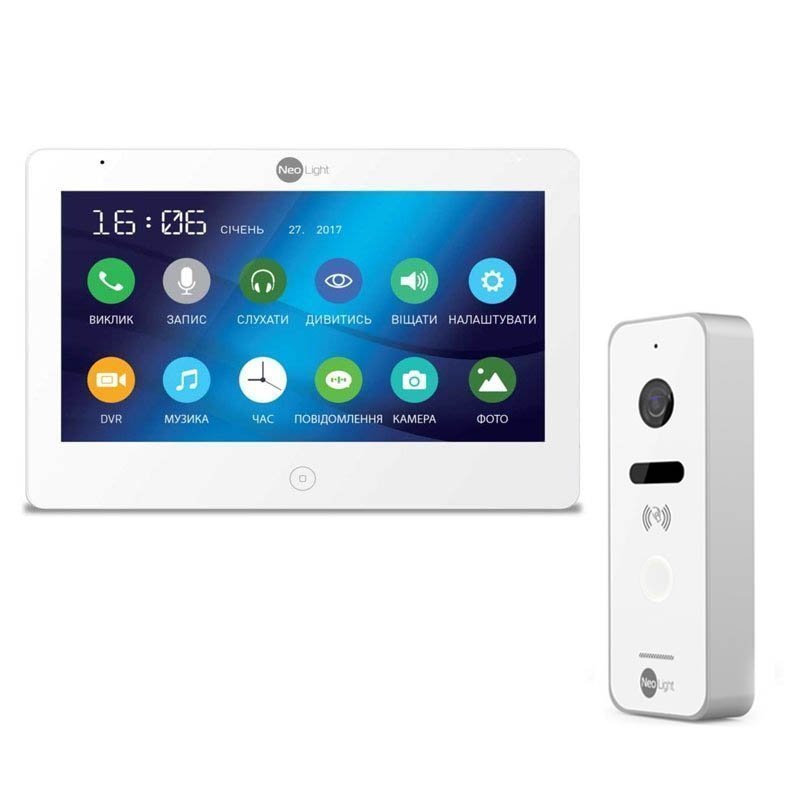 

Комплект домофона neolight mezzo hd и neolight optima id fhd