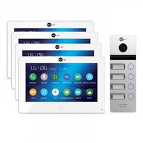 Комплект домофона  Neolight Alpha HD и NeoLight MEGA/4 HD Silver