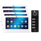 Комплект домофона  NeoLight Gamma HD и NeoLight MEGA/4 HD Black