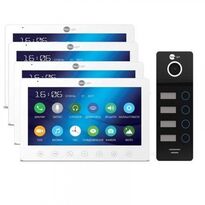 Комплект домофону NeoLight Gamma HD та NeoLight MEGA/4 HD Black