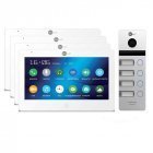 Комплект домофона  NeoLight Mezzo HD и NeoLight MEGA/4 HD Silver