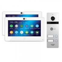 Комплект домофону Neolight Alpha HD та NeoLight MEGA/2 HD Silver
