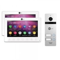 Комплект домофону Neolight Omega+ HD та NeoLight MEGA/2 HD Silver
