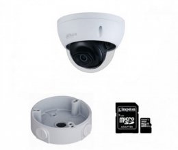 IP комплект видеонаблюдения для парадного с камерой DH-IPC-HDBW2230EP-S-S2 (3.6 мм)