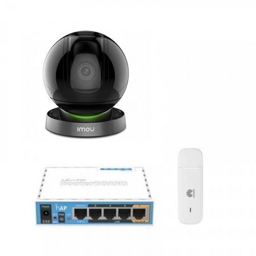 3G комплект видеонаблюдения с IP камерой IMOU Ranger Pro (Dahua IPC-A26HP)