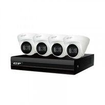 Комлект камер  Uniview IPC2124LE-ADF28KMC-DL + відеореєстратор Uniview NVR301-08S3-P8 + HDD 2 ТБ