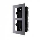 Монтажна рамка Hikvision DS-KD-ACF2/PLASTIC врізна на 2 модулі
