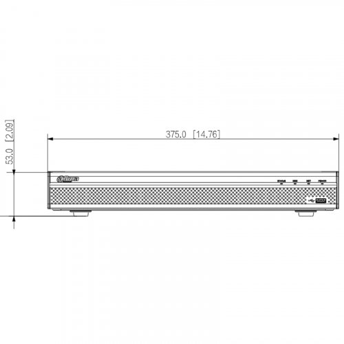 IP видеорегистратор Dahua Technology DHI-NVR5208-4KS2