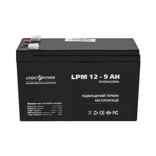 LogicPower AGM LPM 12 - 9,0 AH