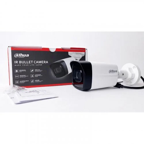 HDCVI Камера з мікрофоном 5Мп Dahua DH-HAC-HFW1500TLP-A (2.8 мм)