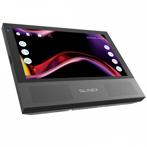 Відеодомофон із сенсорним екраном та записом Slinex Sonik 7 Black