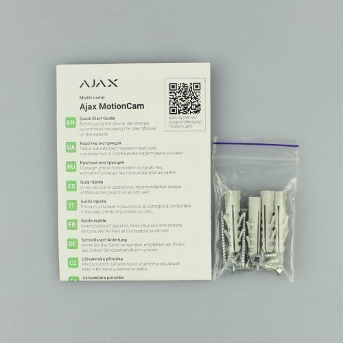 Комплект сигналізації Ajax StarterKit Cam (білий)