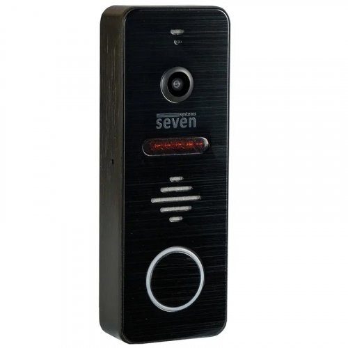Антивандальная вызывная панель домофона SEVEN CP-7504 FHD black