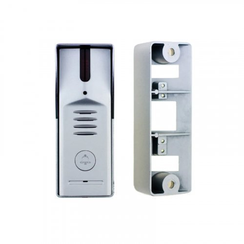 Антивандальна відеопанель для домофону SEVEN CP-7505 FHD Silver