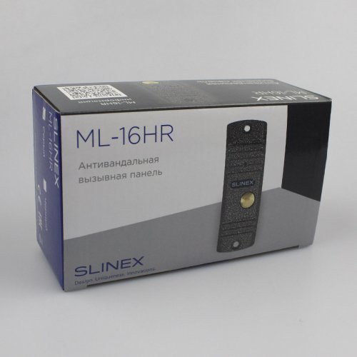 Антивандальна відеопанель для домофону Slinex ML-16HR Grey
