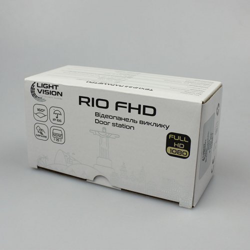 Вызывная панель со считывателем LightVision RIO FHD (RF) Grey