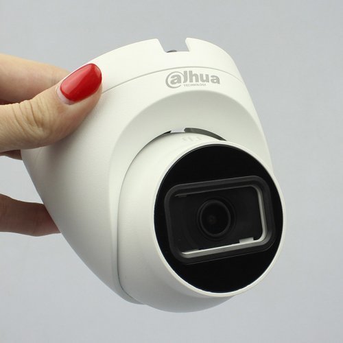 Купольна HDCVI Камера 2Мп Dahua DH-HAC-HDW1200TRQP (2.8 мм)