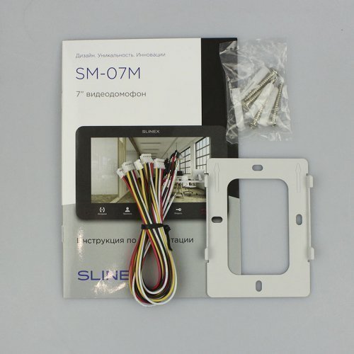 Видеодомофон Slinex SM-07MN White