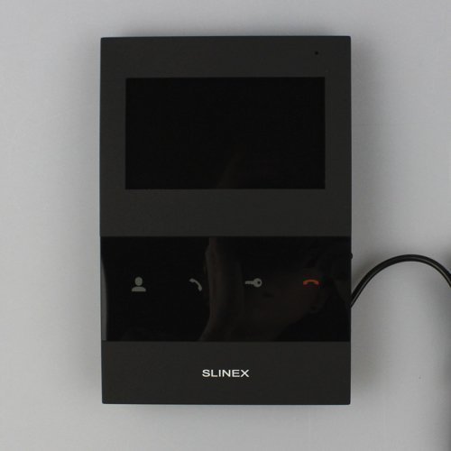 Домофон із вбудованою пам'яттю та записом Slinex SQ-04M Black