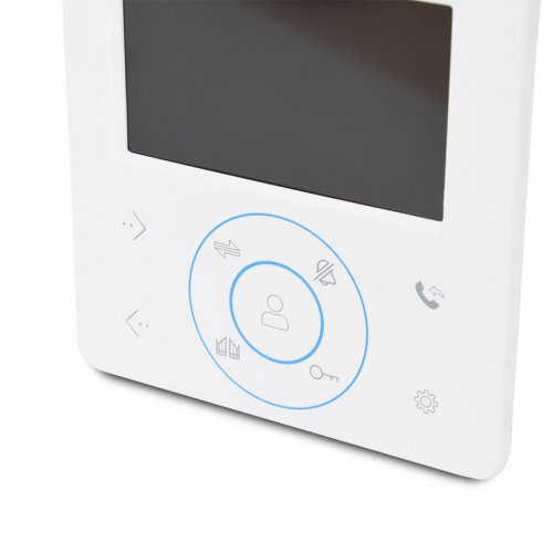 Аналоговый видеодомофон с сенсорными кнопками ATIS AD-480 W