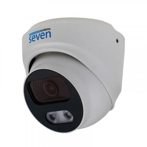 IP видеокамера 2 Мп уличная/внутренняя SEVEN IP-7212PA white (2,8 мм)
