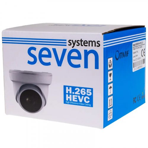 MHD видеокамера 2 Мп уличная/внутренняя SEVEN MH-7612 (2,8 мм)