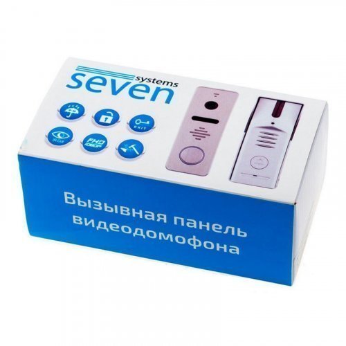 Вызывная панель со считывателем SEVEN CP-7506 Silver