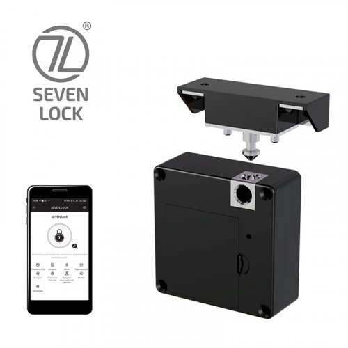 Мебельный RFID замок SEVEN LOCK SL-7733B Bluetooth