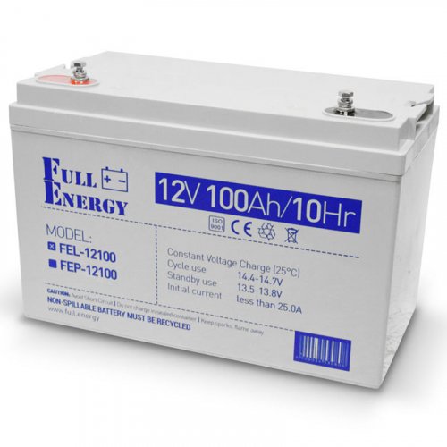 АКБ Full Energy FEL-12100 12В 100 Ач для ДБЖ