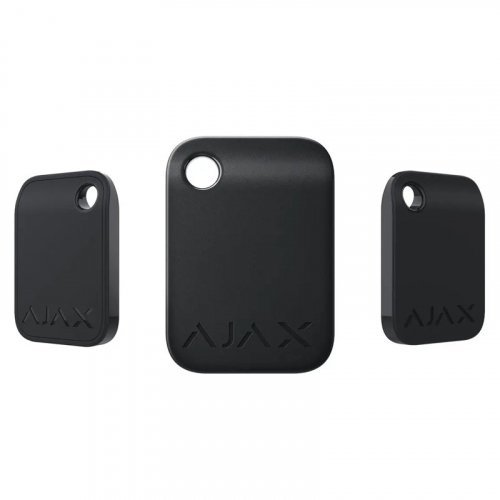 Брелок управління Ajax Tag black RFID (3pcs) безконтактний