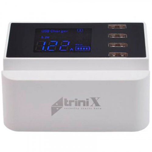 Зарядний пристрій Trinix USB YC-CDA26 на 4 порти