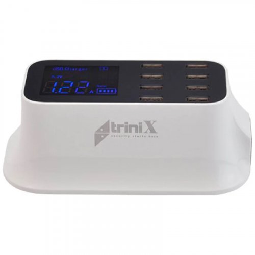 Зарядное устройство Trinix USB YC-CDA19A на 8 портов