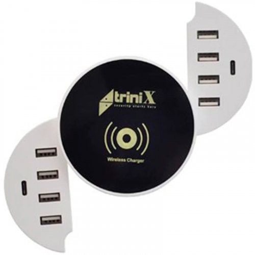Зарядний пристрій Trinix USB YC-CDA16W на 10 портів