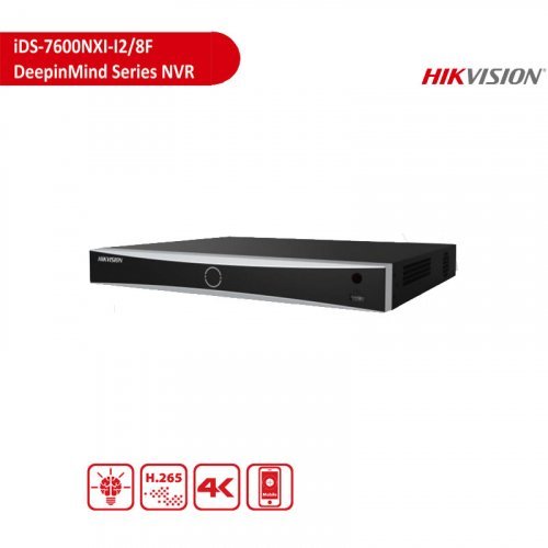 IP відеореєстратор Hikvision iDS-7616NXI-I2/8F 16-х канальний DeepinMind