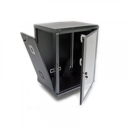 Шкаф настенный для серверов EServer 15U, акрил (UA-MGSWA156B)