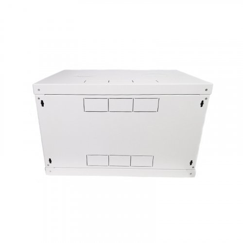 Серверный шкаф 6U, EServer 600х350х370 (Ш*Г*В), стекло, серый (ES-Е635G)