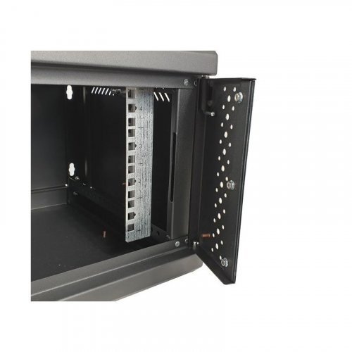 Серверный шкаф 6U, EServer 600х350х370 (Ш*Г*В), стекло, черный