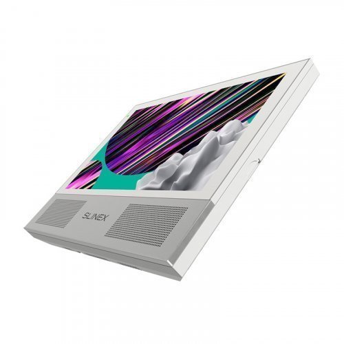 Видеодомофон с записью на MicroSD и сенсорным экраном Slinex SONIK 7 Cloud White