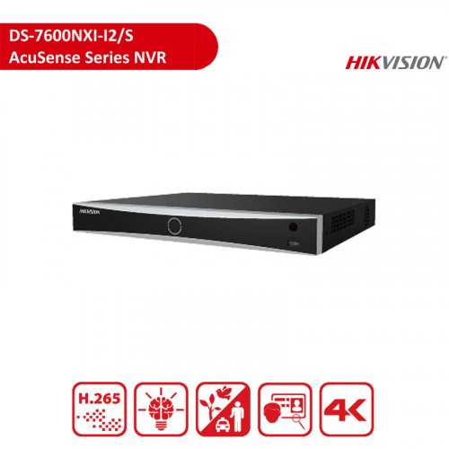 IP відеореєстратор Hikvision DS-7608NXI-I2/S(C) 8 - канальний AcuSense