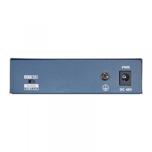 4-портовый неуправляемый POE коммутатор Hikvision DS-3E0105P-E(B)