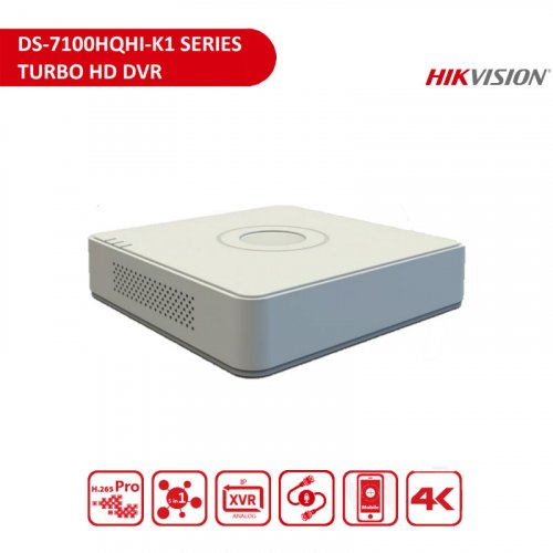 Відеореєстратор Hikvision DS-7108HQHI-K1(C)(S) 8-канальний TURBO HD